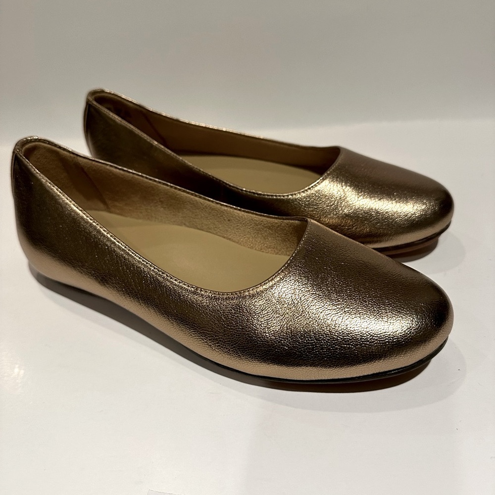 Naturalizer Maxwell Women's Metallic Gold Shoes